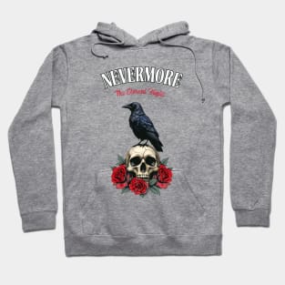 Ravens, Forever yours - One Love: A Gothic Valentine Design with Roses and Hoodie